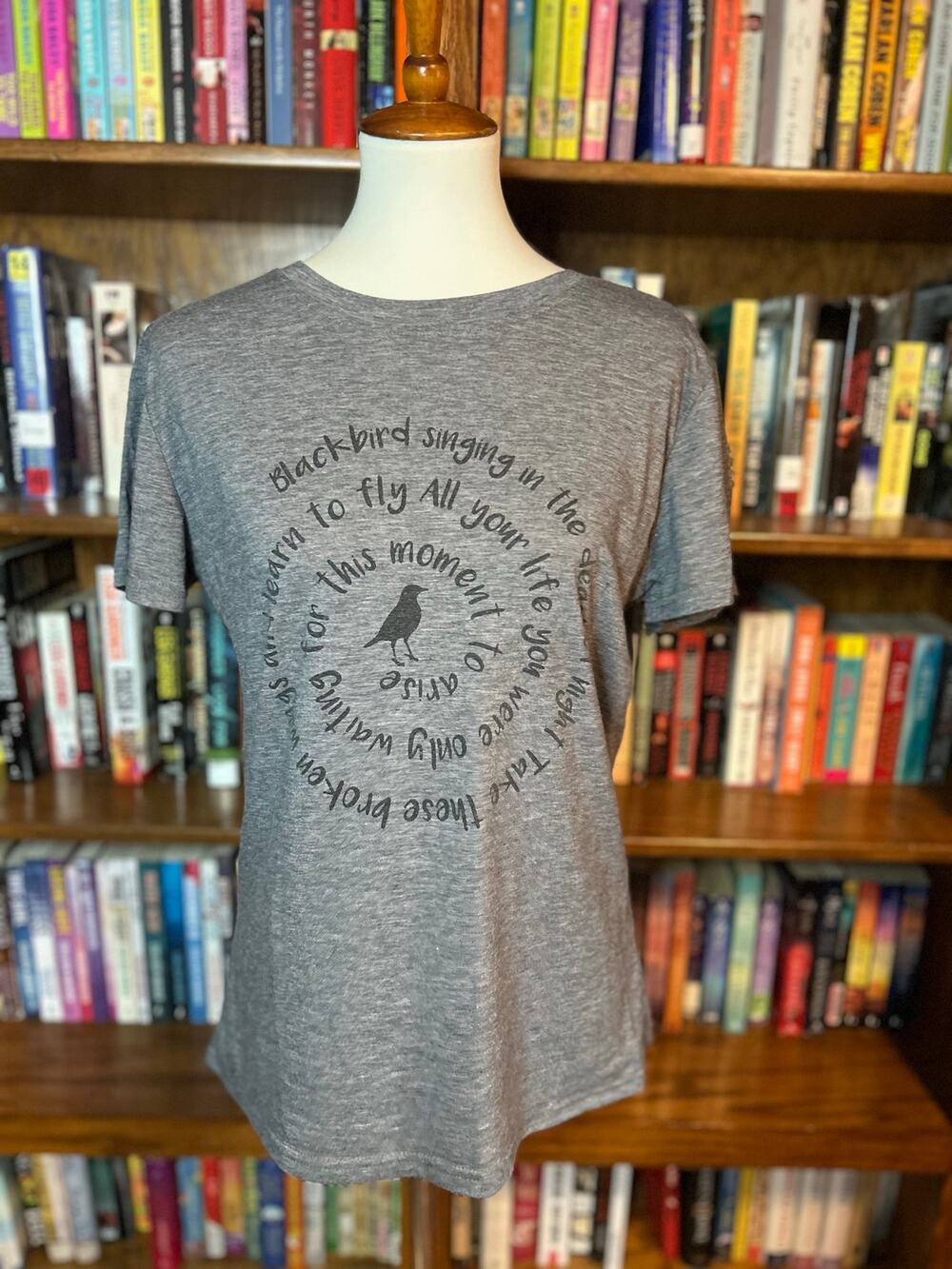 Blackbird lyrics spiral shirt in Medium
